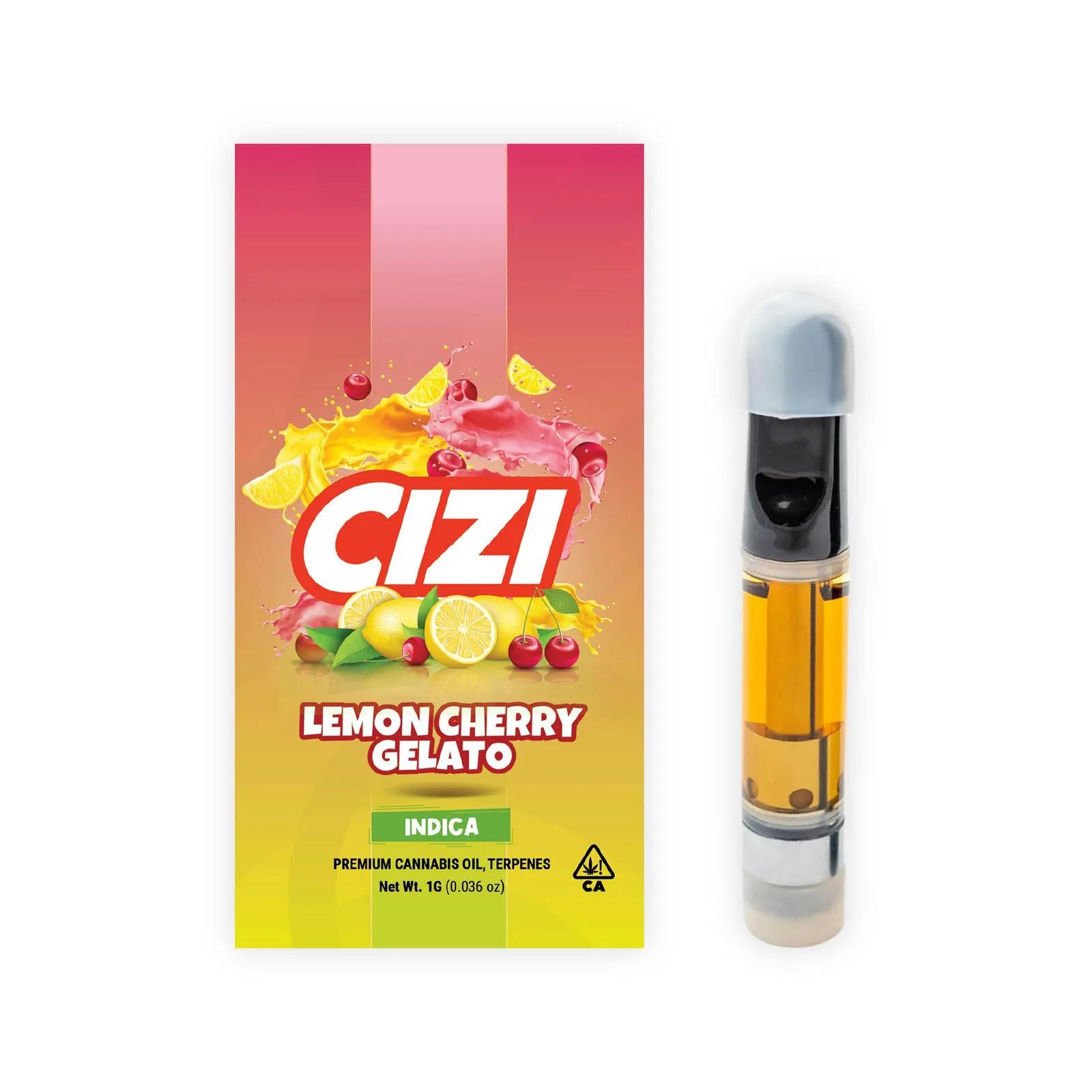 CIZI - LEMON CHERRY GELATO - 1G 510 CARTRIDGE