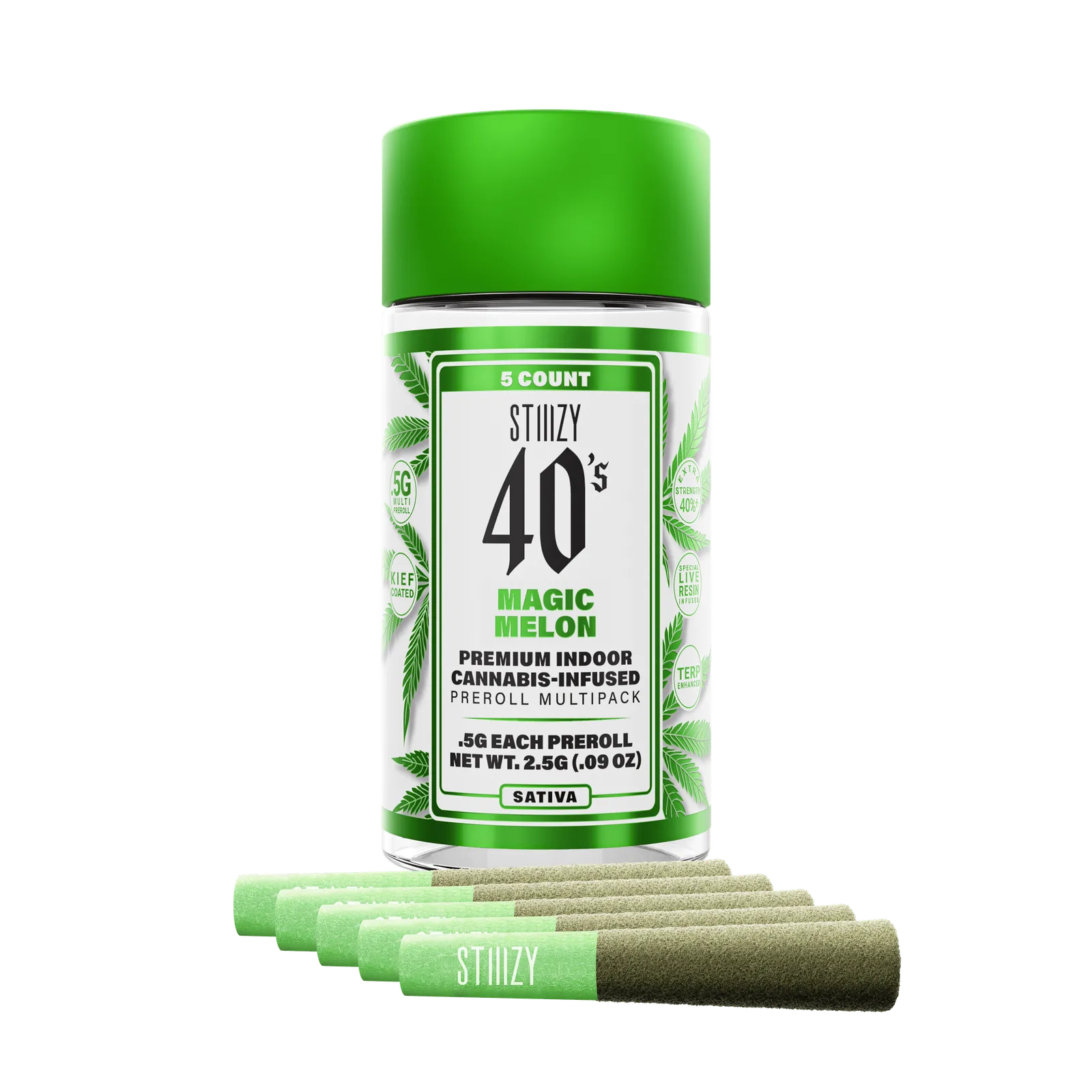 MAGIC MELON - .5G 40's Infused Preroll 5 Pack