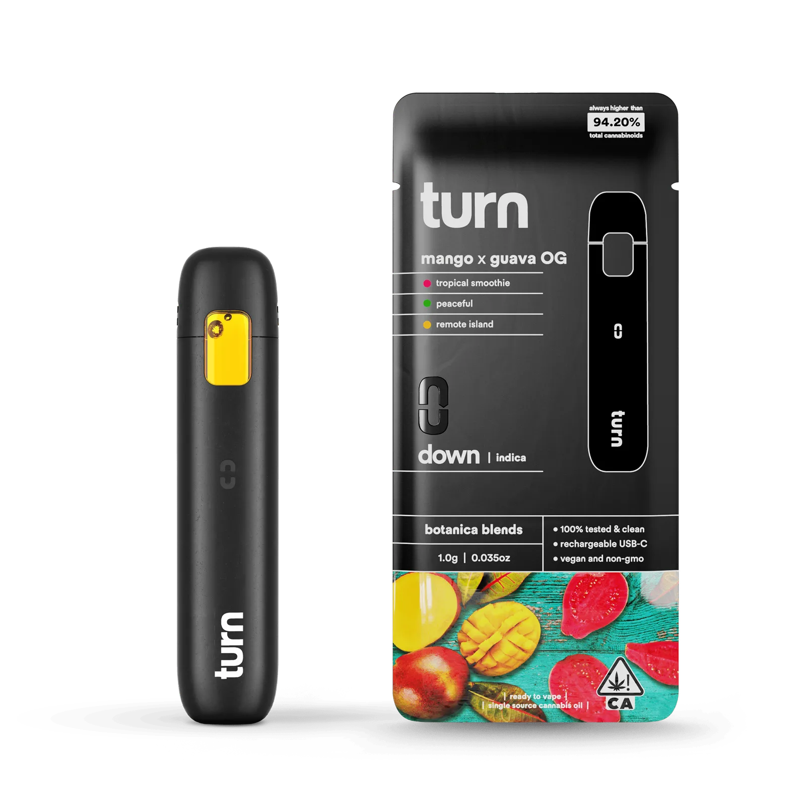 turn | Mango x Guava OG | Disposable | 1g