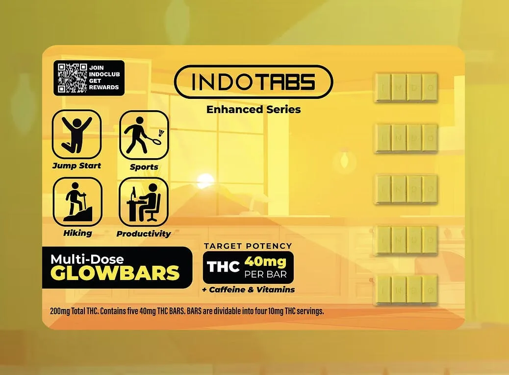 IndoTabs | Glowbars | 400mg