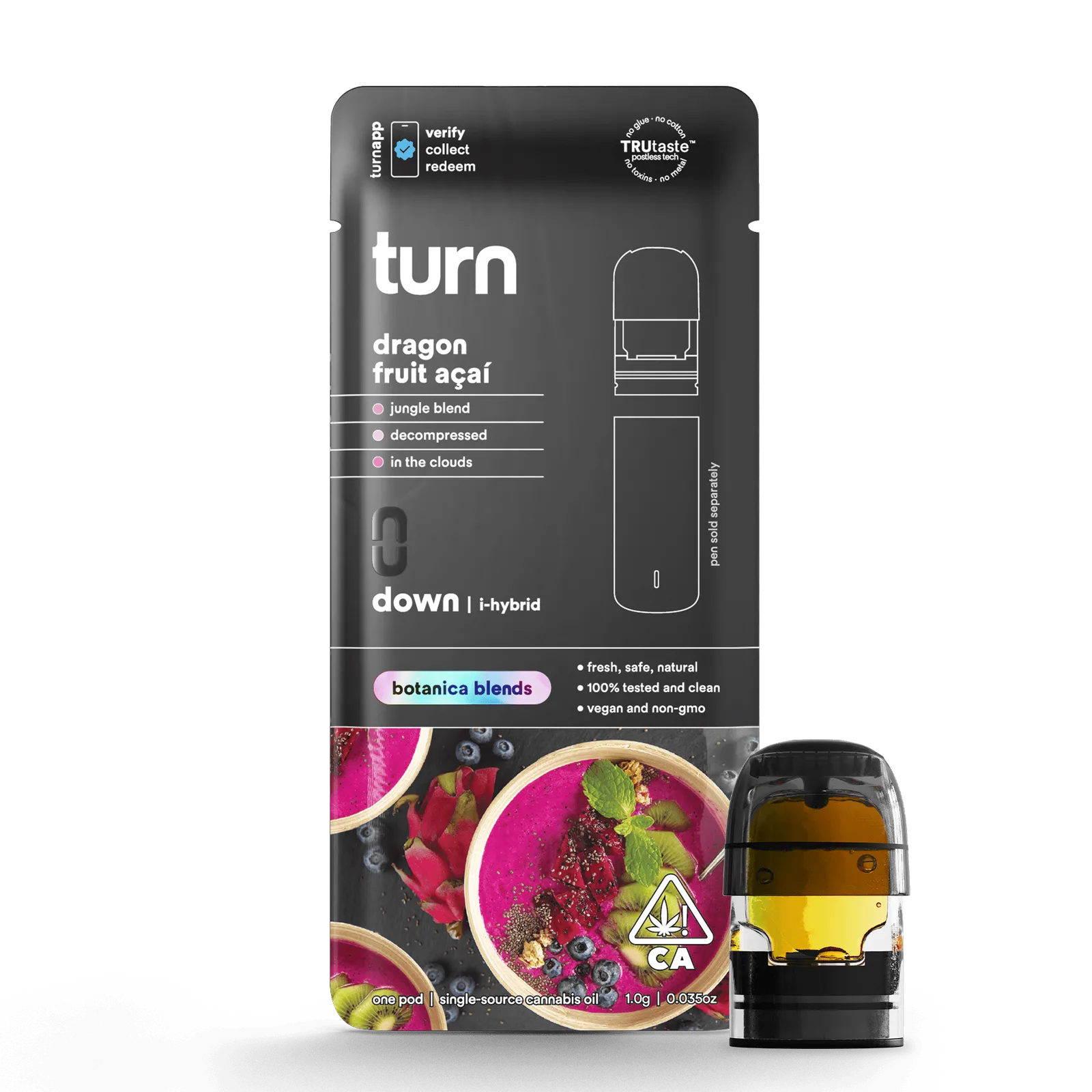 turn | Dragon Fruit Açaí | Pod | 1g
