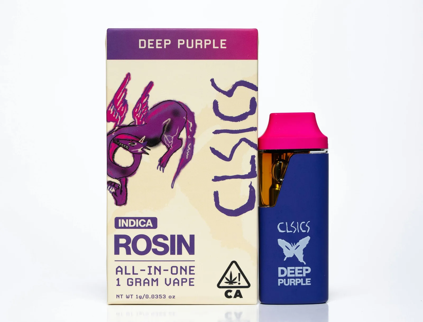 Deep Purple - LIVE ROSIN ALL IN ONE VAPE 1g