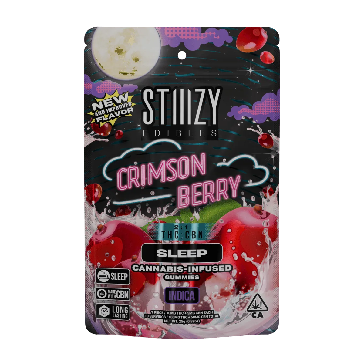 CRIMSON BERRY - 100MG SLEEP EDIBLES
