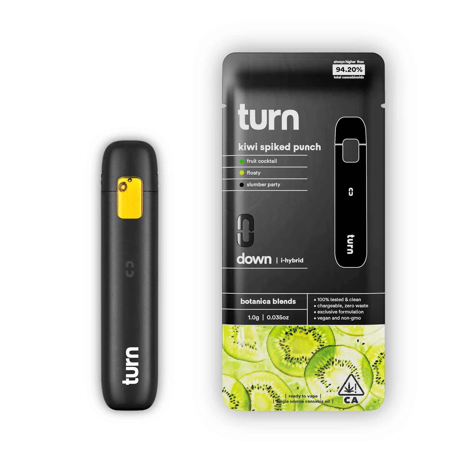 turn | Kiwi Spiked Punch | Disposable | 1g