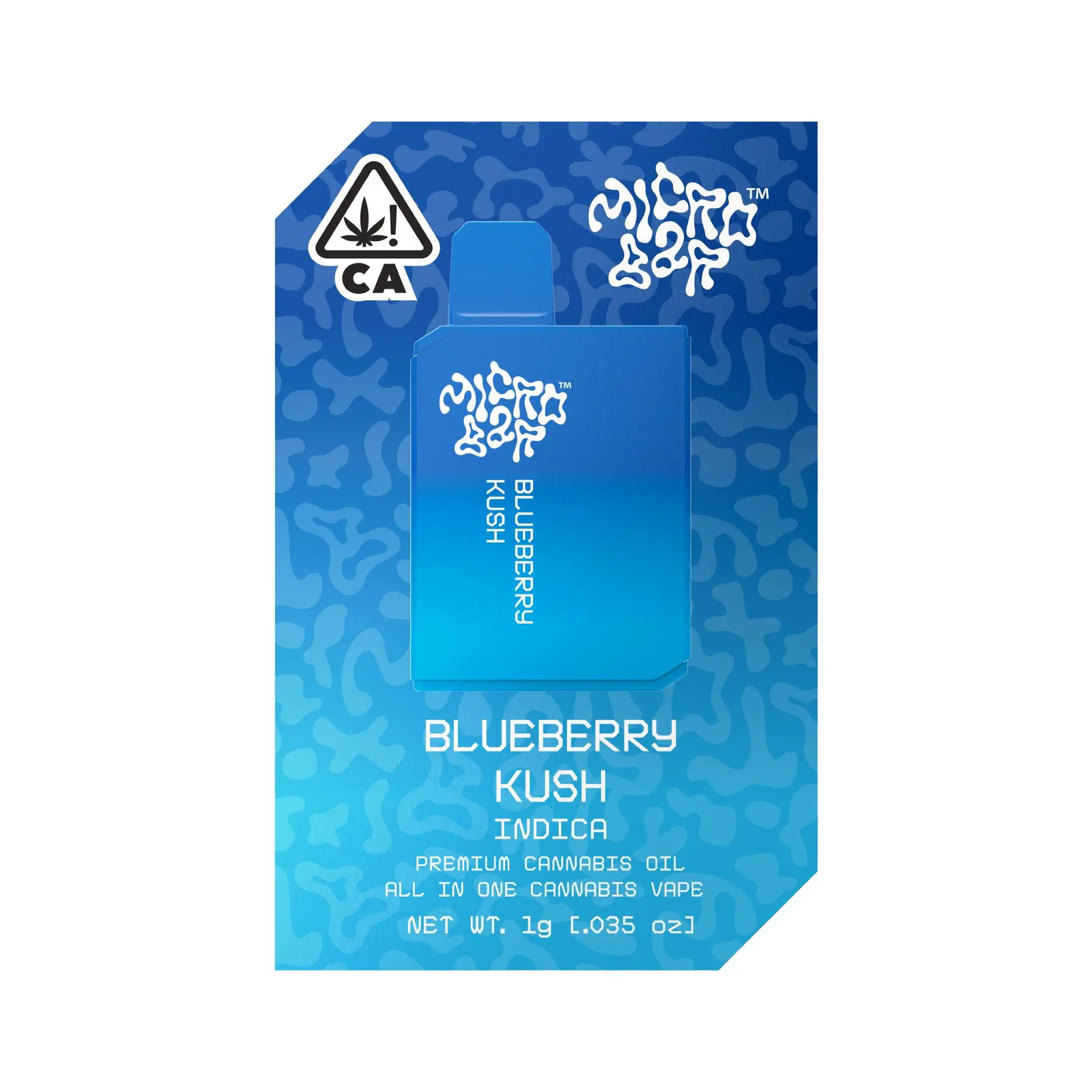 Blueberry Kush (Indica) - 1g AIO