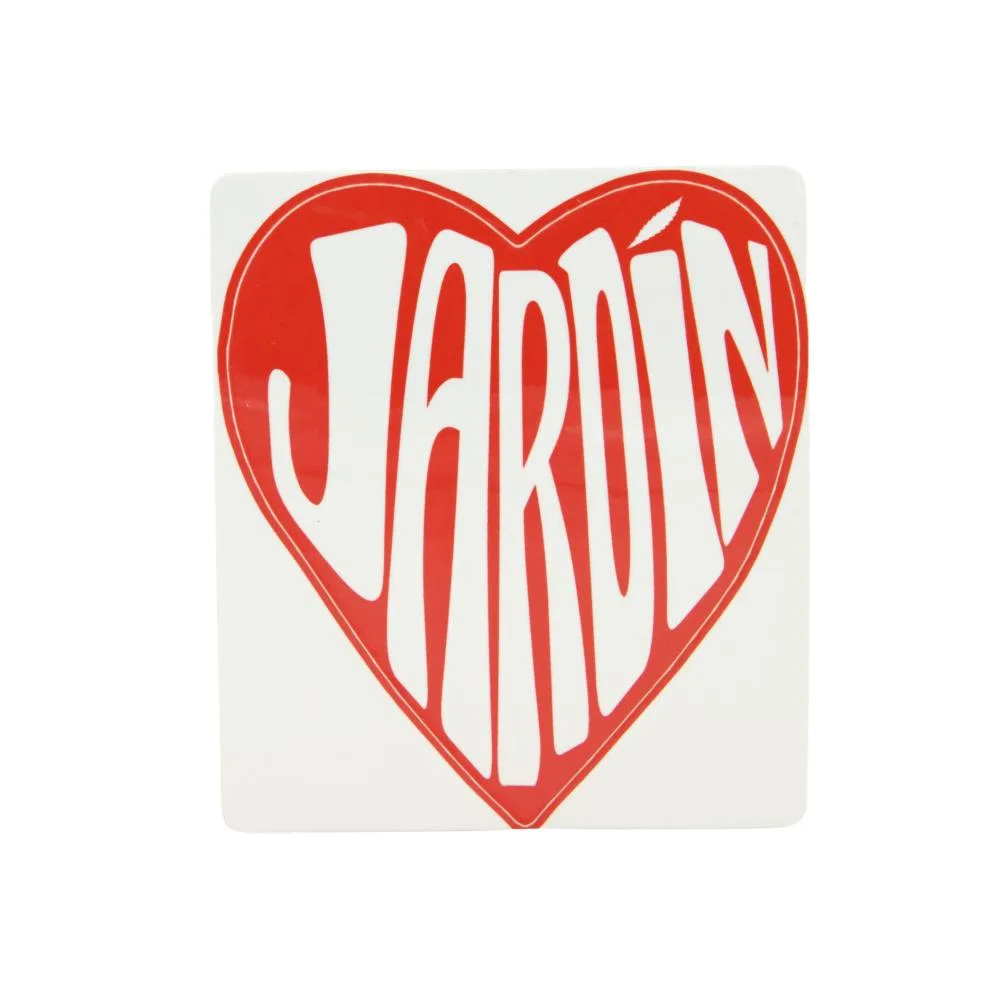 JARDÍN | STICKER | HEART 3"