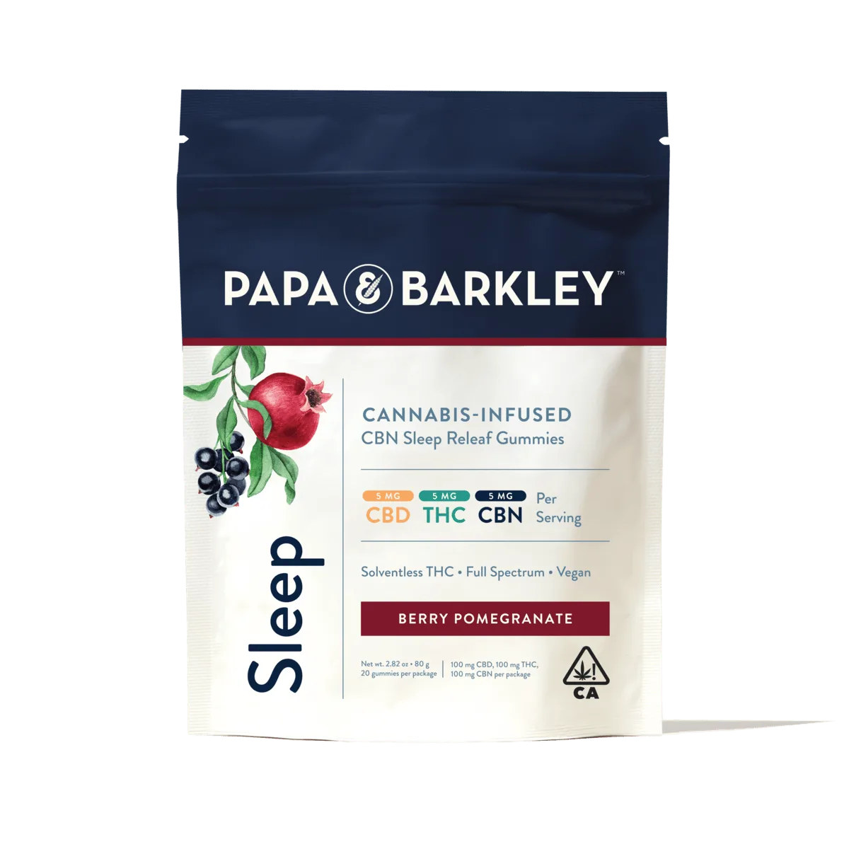 Berry Pomegranate Sleep Releaf Gummies