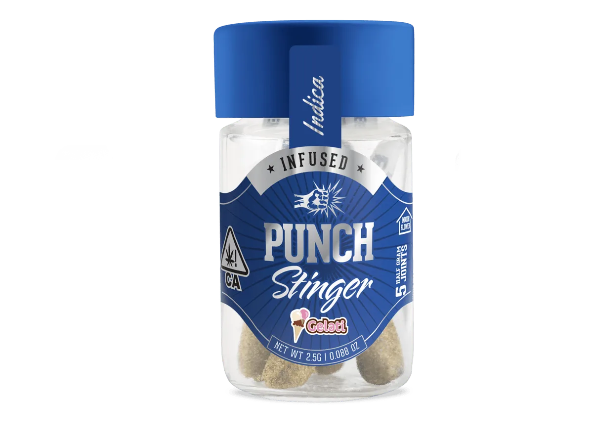 Gelati Stinger (Indica) 5 Pre Rolls 2.5g