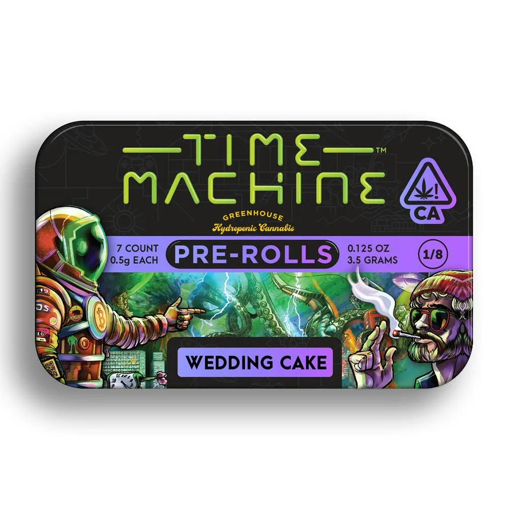 Wedding Cake Indica Pre-Roll .5g 7-Pack (3.5g)