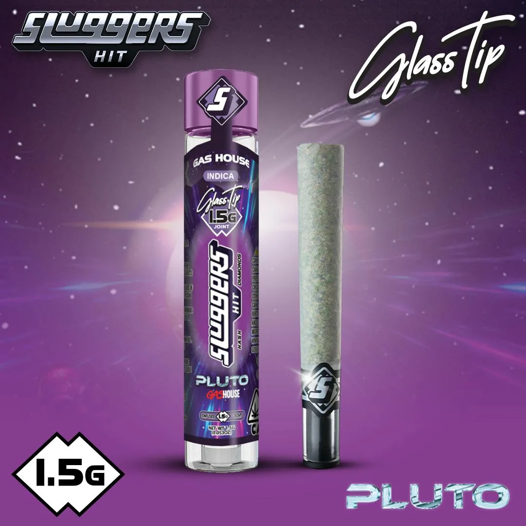 Sluggers x Gas House - Infused Preroll - 1.5g - PLUTO