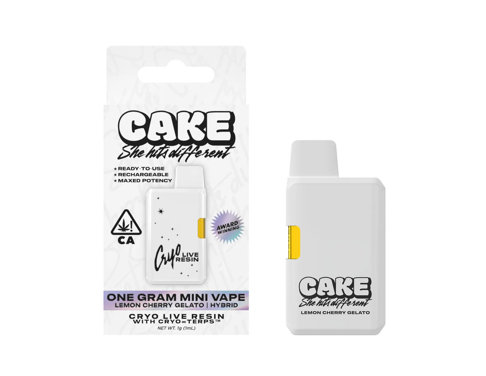 Cryo Live Resin MINI - Lemon Cherry Gelato - Hybrid - 1g