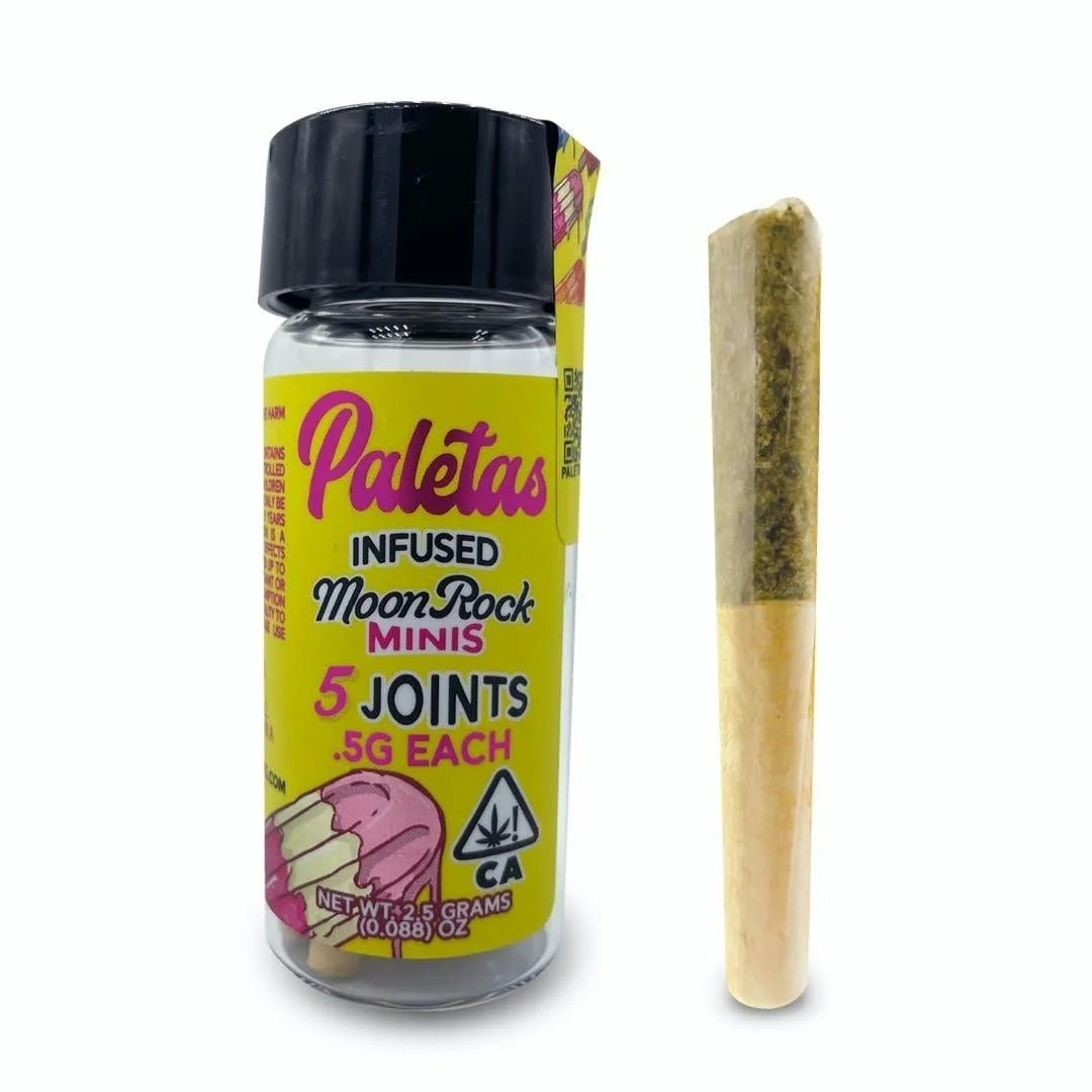 Paletas Pineapple Express Hybrid Moonrock Minis 5pk (2.5g)