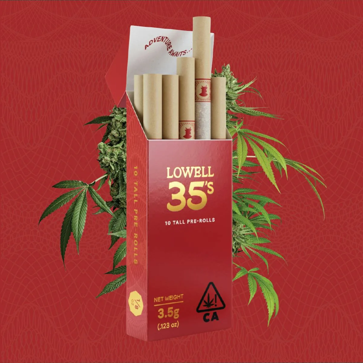 Lowell 35's | 3.5g Pre-Roll Pack | Trailblazer (Sativa)