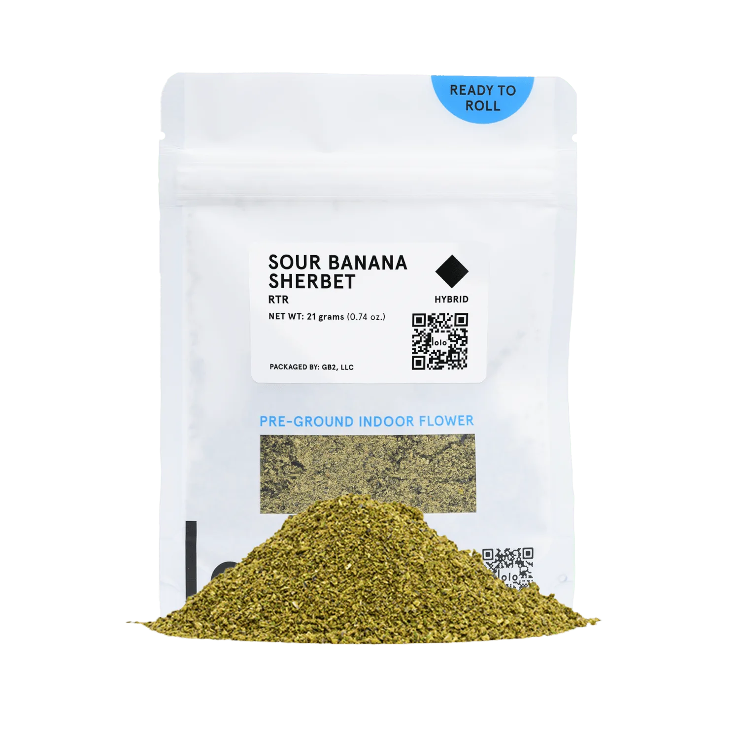 Sour Banana Sherbet | Indoor Ready To Roll | 21g