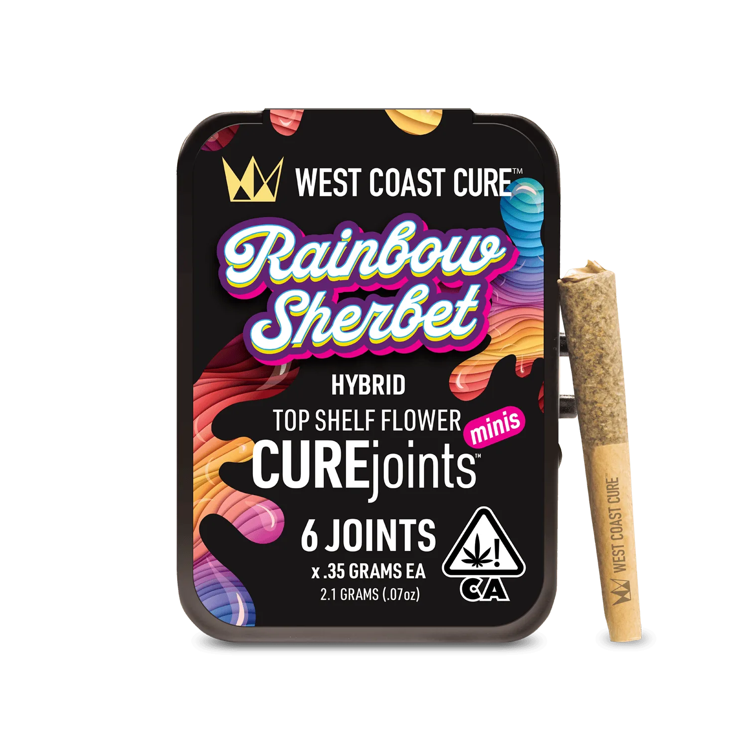 Rainbow Sherbet - Top Shelf CUREjoint Minis 6 x .35g