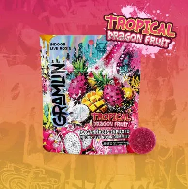 Tropical Dragon Fruit Edible 100mg (10ct)