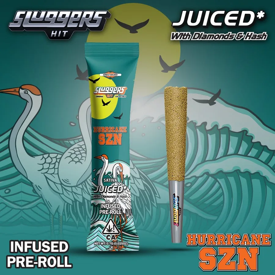Sluggers - Infused Preroll - 0.7g - Hurricane SZN