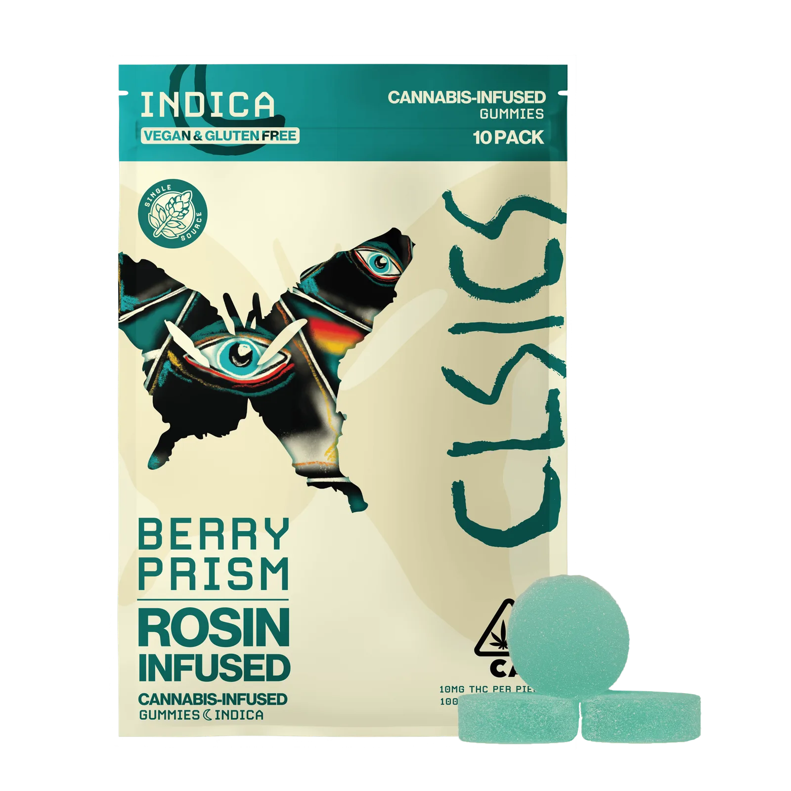 Berry Prism - 10Pk GUMMIES LIVE ROSIN INFUSED