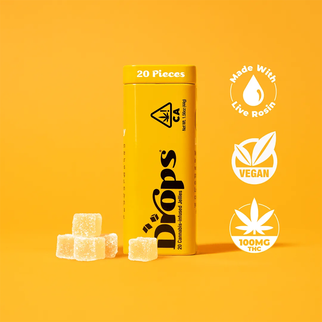 Drops – Lemon 20 Piece (Active)
