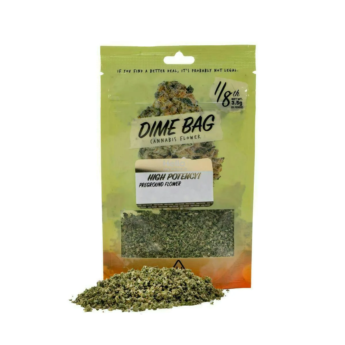 Dime Bag | White RNTZ | Big Buds | 3.5g
