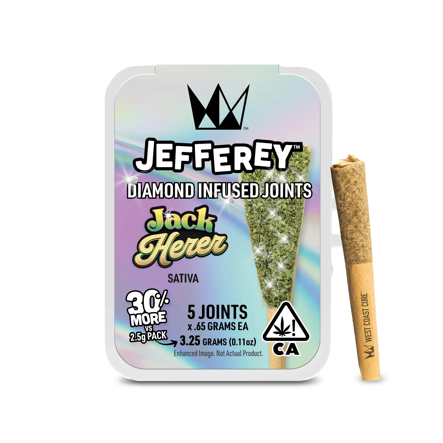 Jack Herer - Jefferey Infused Joint .65g 5 Pack
