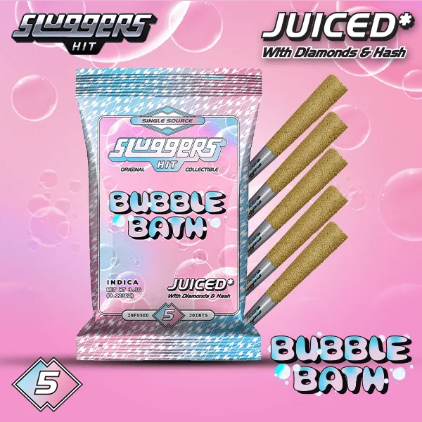 Sluggers - Infused Preroll - 3.5g 5pk - Bubble Bath