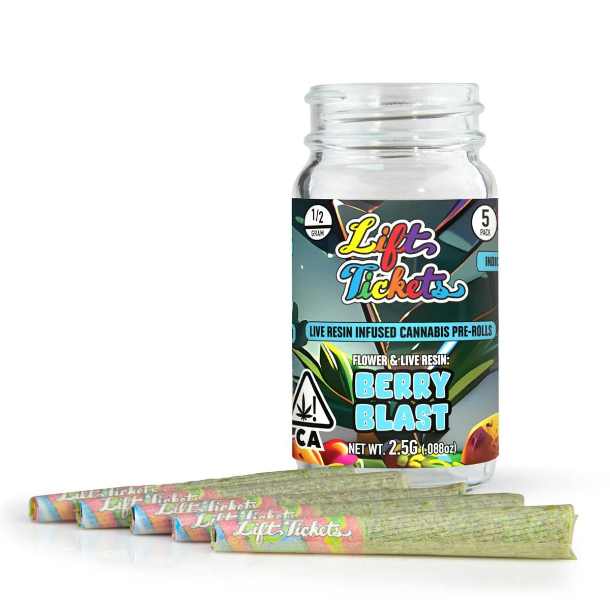 Berry Blast - 0.5g Infused Pre Roll Multipack (5)