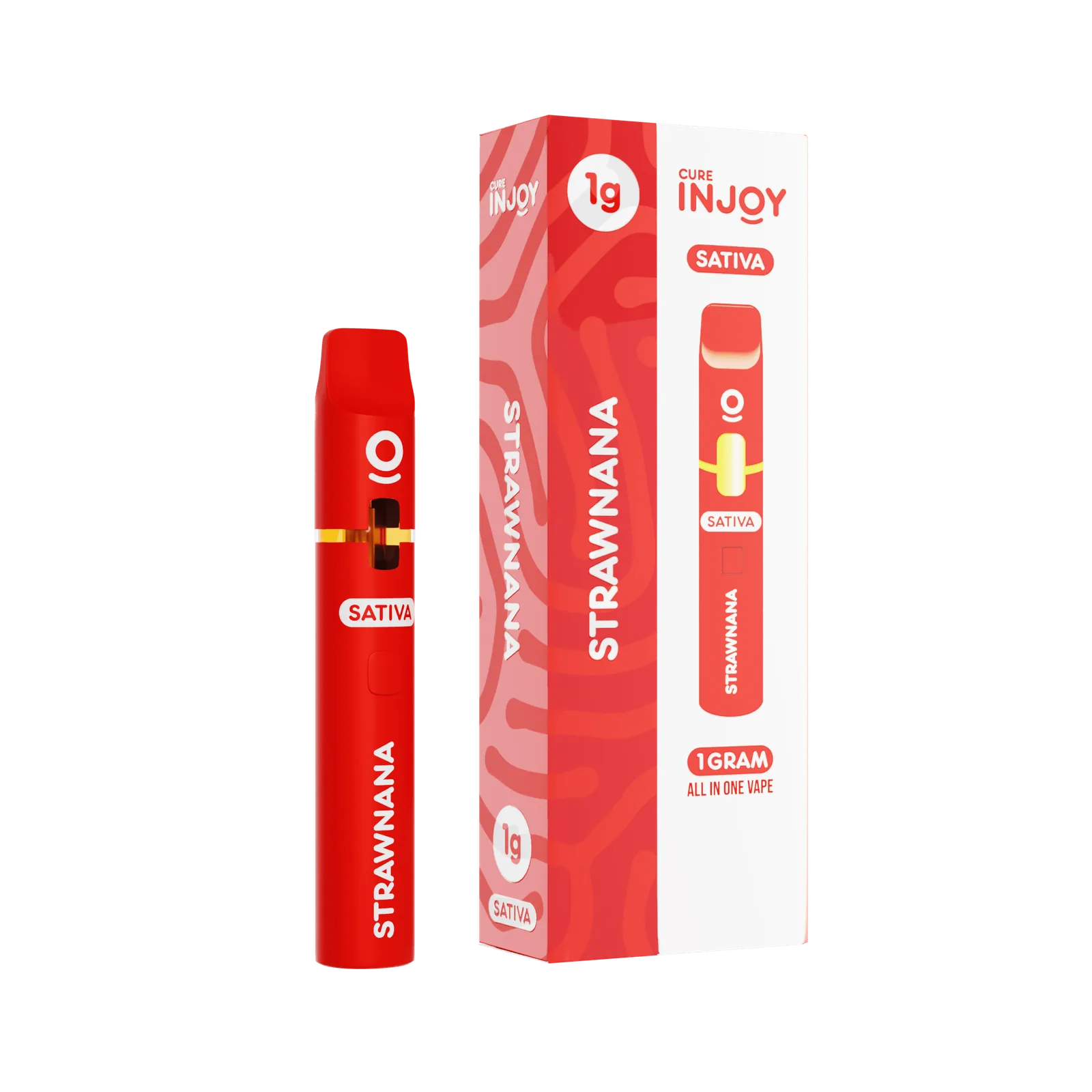 Cure Injoy 1G Strawnana - AIO (SATIVA)