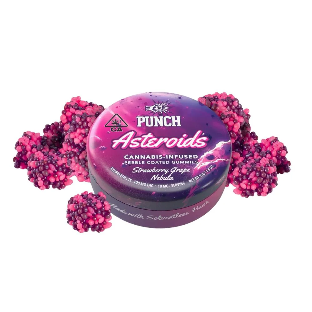 Strawberry Grape Nebula Asteroids (100mg)