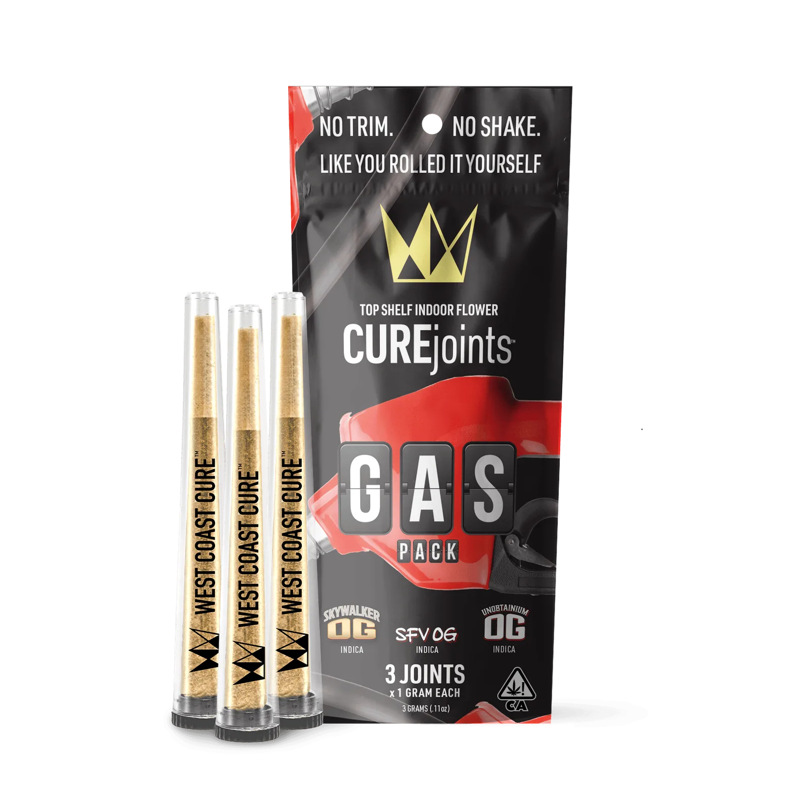 Gas Pack - Top Shelf CUREjoint Variety Pack 3 x 1G