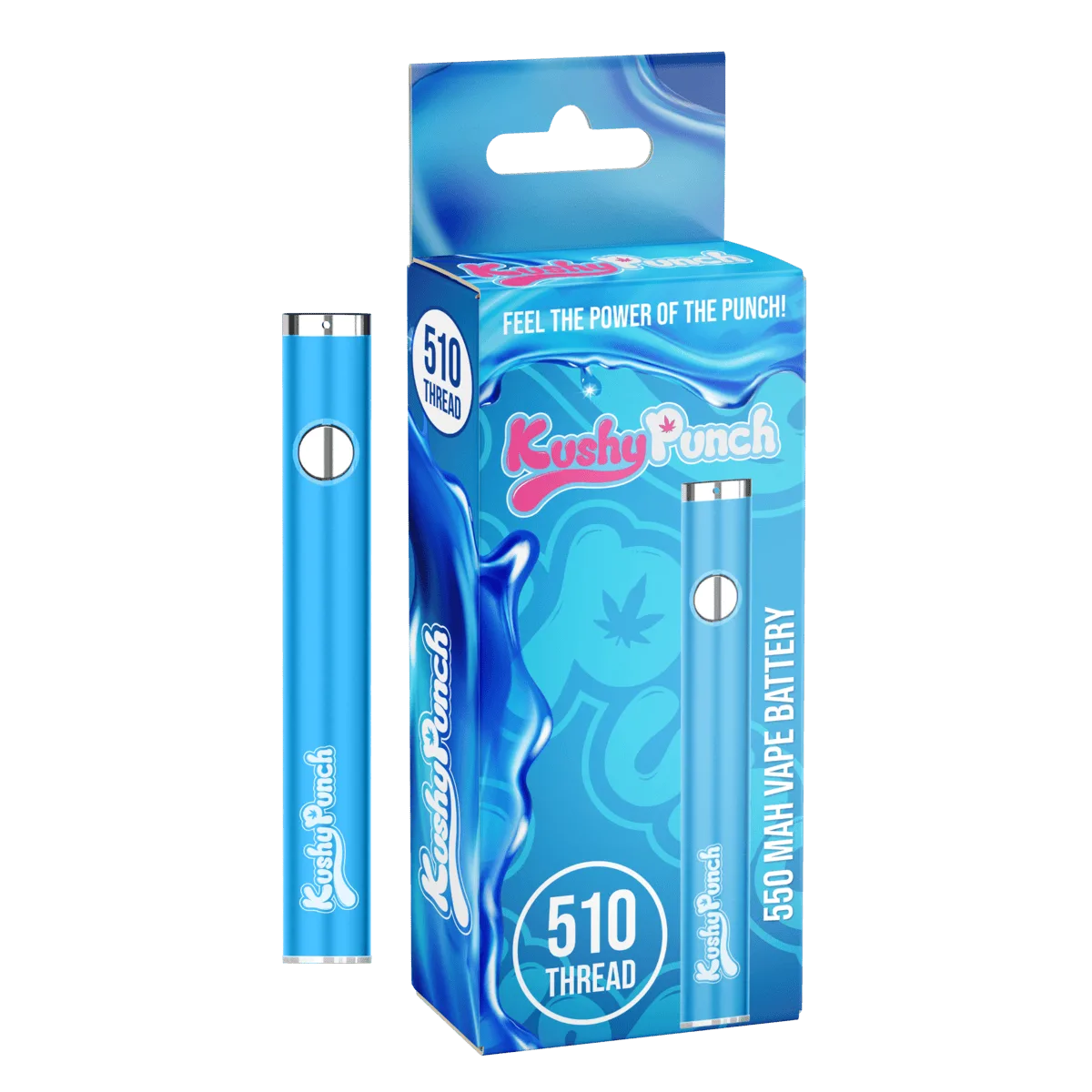 Kushy Punch 510 Battery - Blue