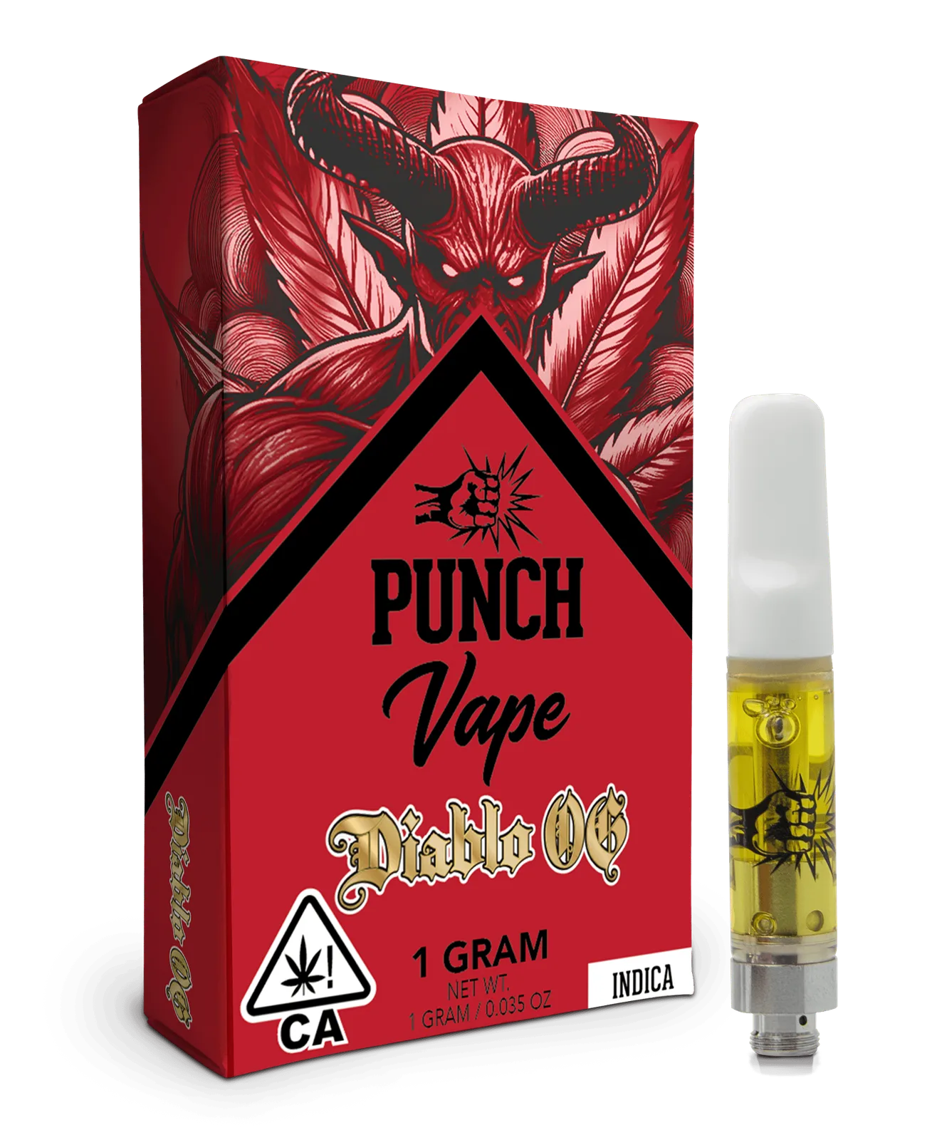 Punch - 510 Distillate Cart - Diablo OG (1g)