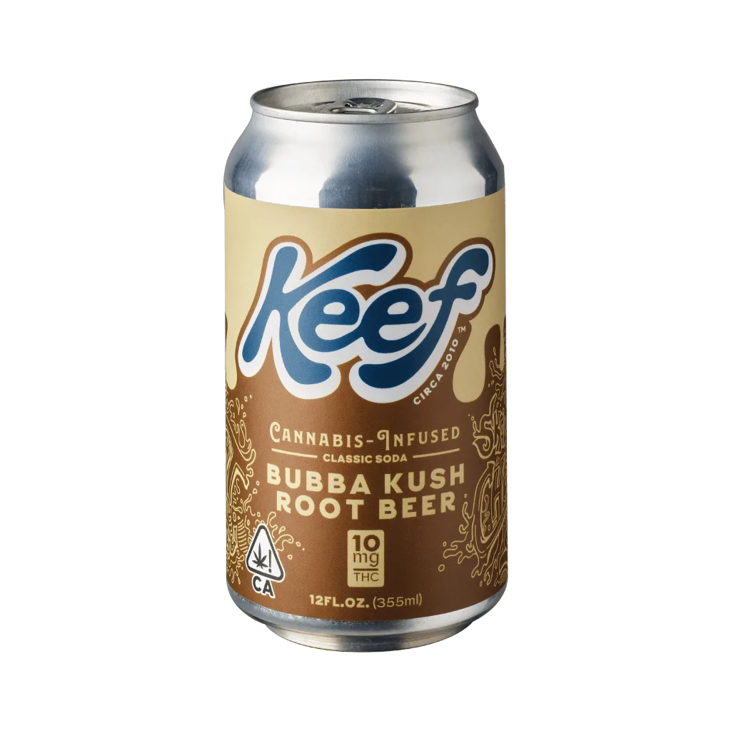Keef Classic Soda Bubba Kush Root Beer - 10mg