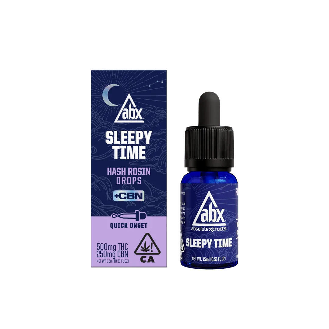 ABX - Sleepy Time Hash Rosin + CBN Sublingual Drops - 15ml