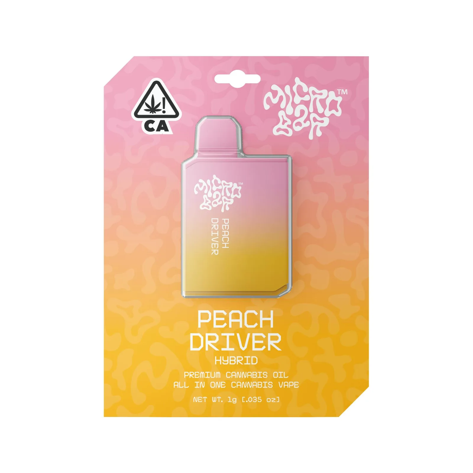 Peach Driver (Hybrid) - 1g AIO