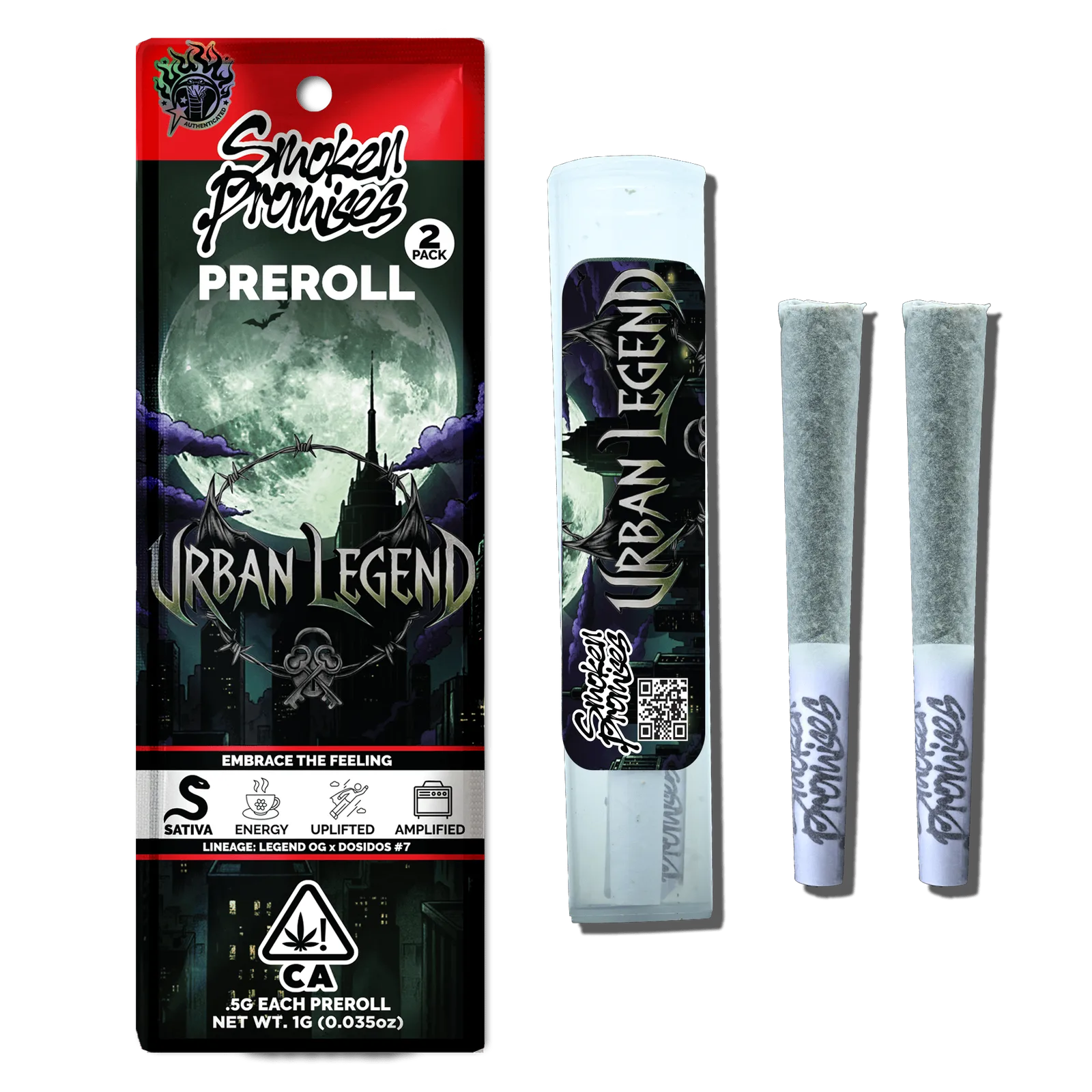 Urban Legend | Pre Roll Pack - 1g (2 x 0.5g)