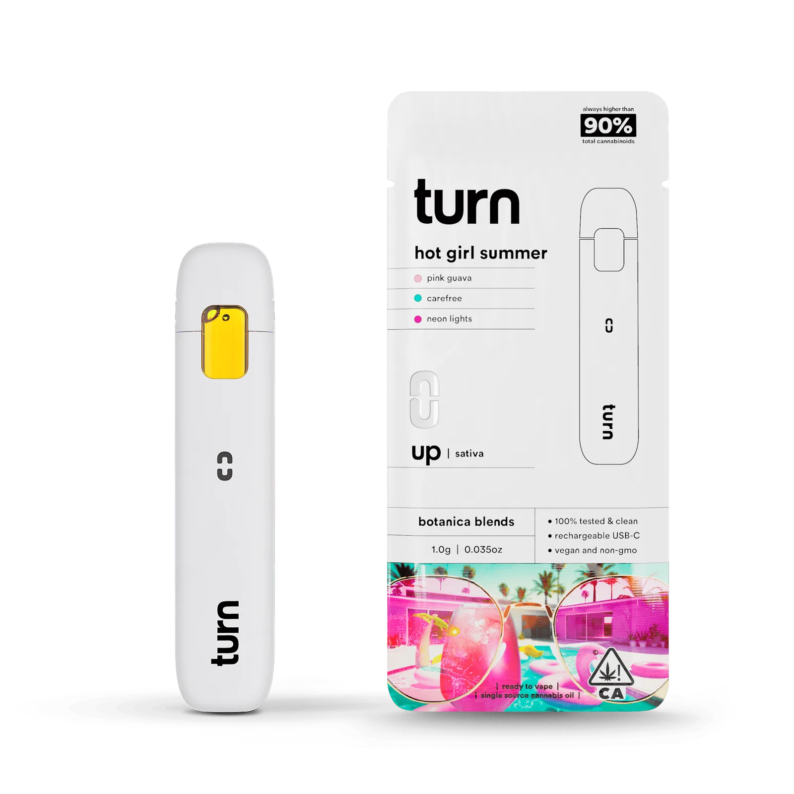 turn | Hot Girl Summer | Disposable | 1g