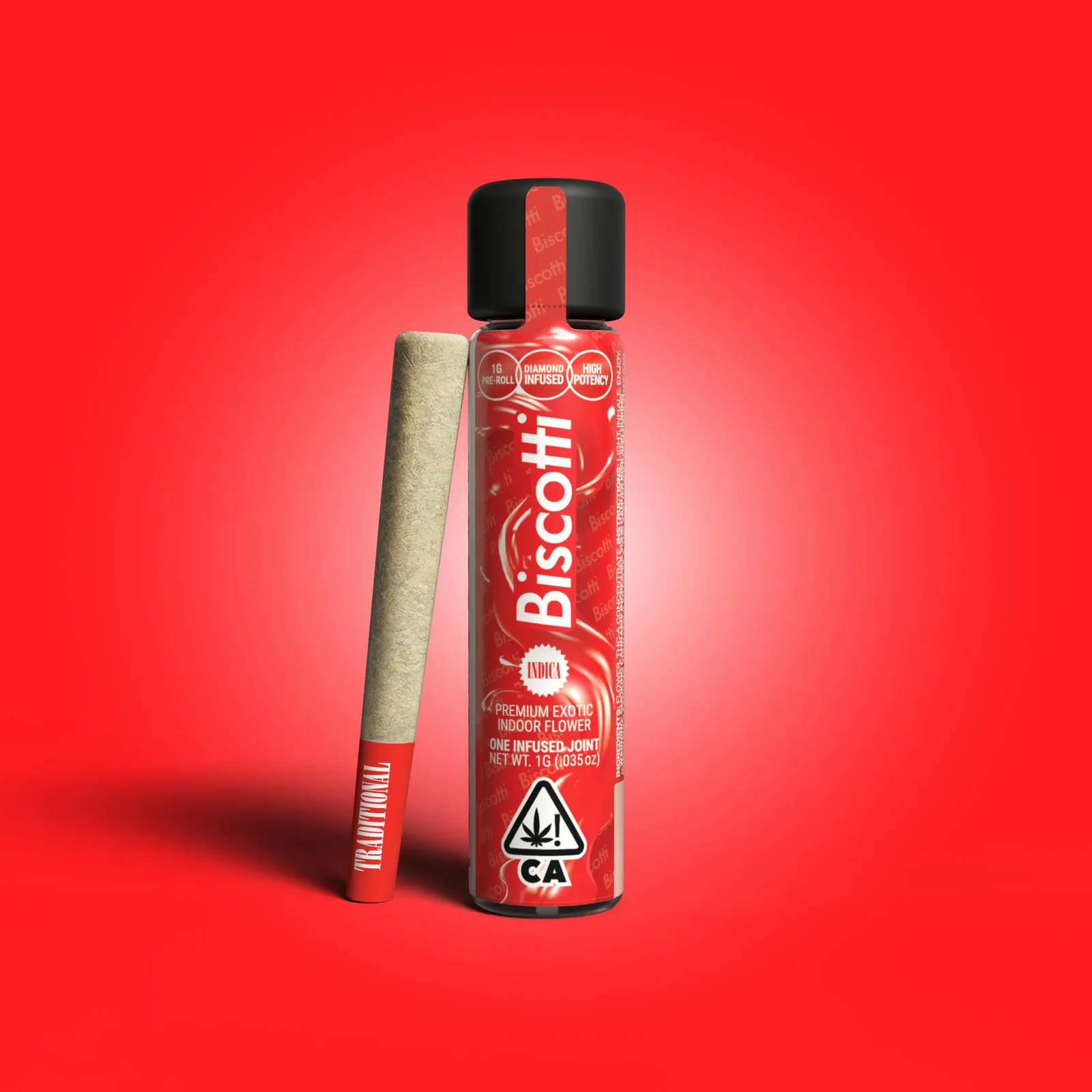 Traditional - Biscotti 1g Infused Pre-roll