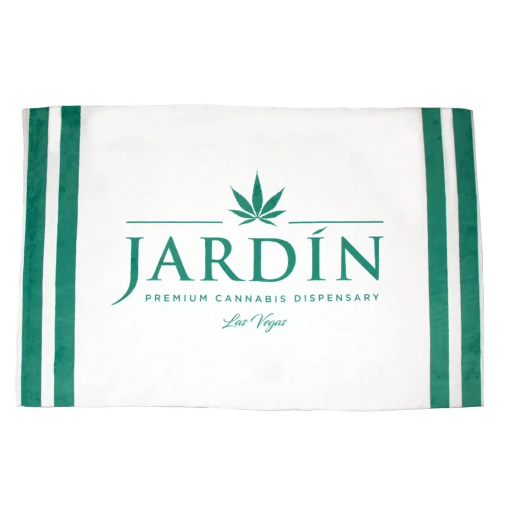 JARDÍN BEACH TOWEL | WHITE