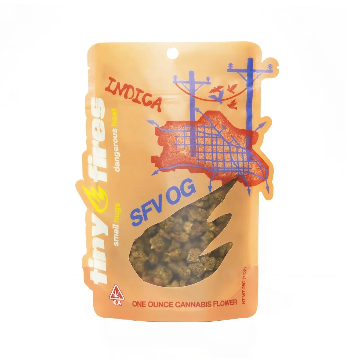 SFV OG - 1 oz Indica Flower | Tiny Fires
