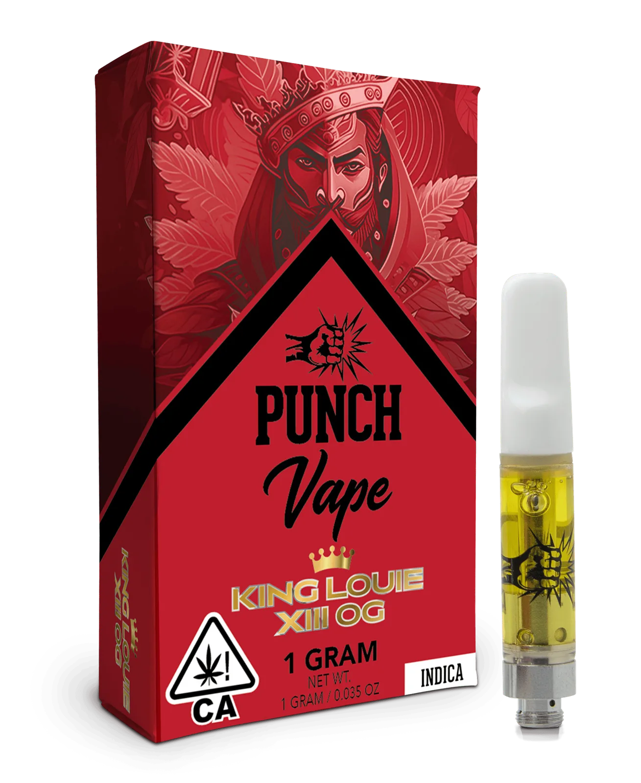 Punch - 510 Distillate Cart - King Louie XIII OG (1g)