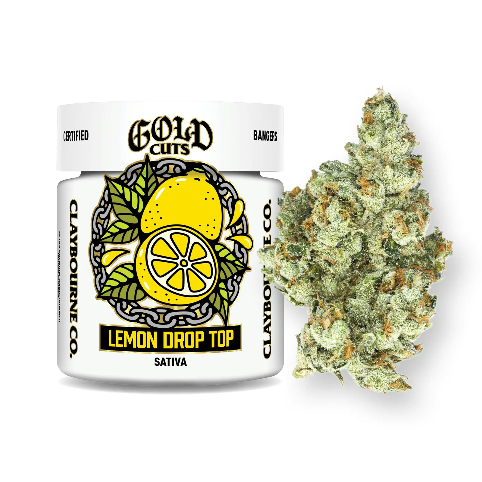 Lemon Drop Top (3.5g) - Gold Cuts