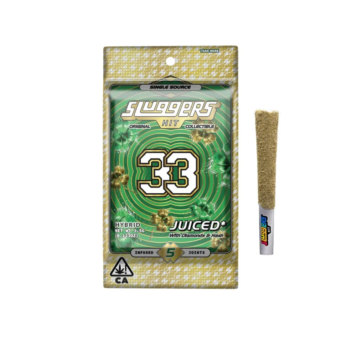 Sluggers - Infused Prerolls - 3.5g 5pk - 33