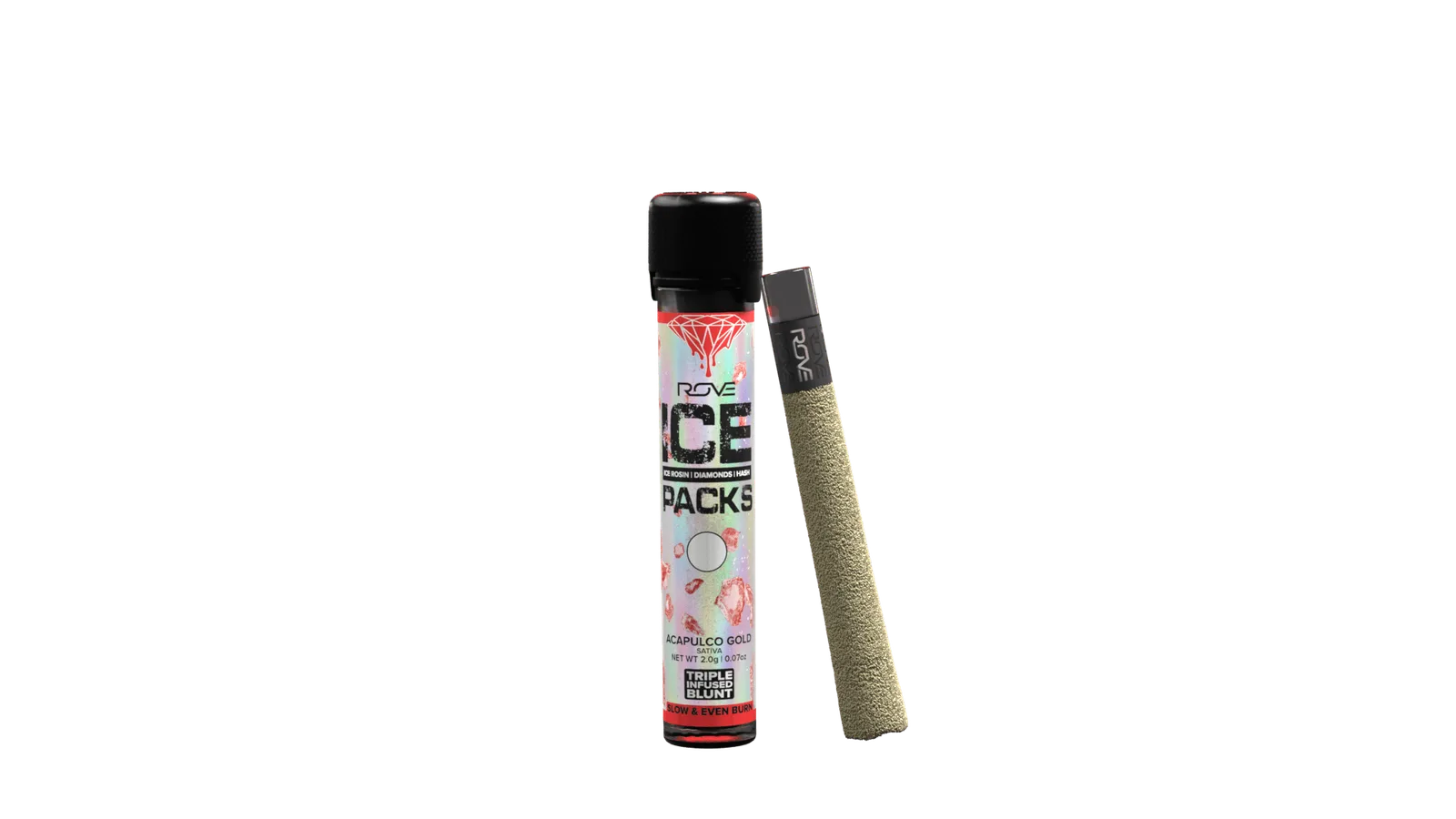 Acapulco Gold - Infused Ice Pack Blunt (Rosin, Hash, and Diamonds) 2g