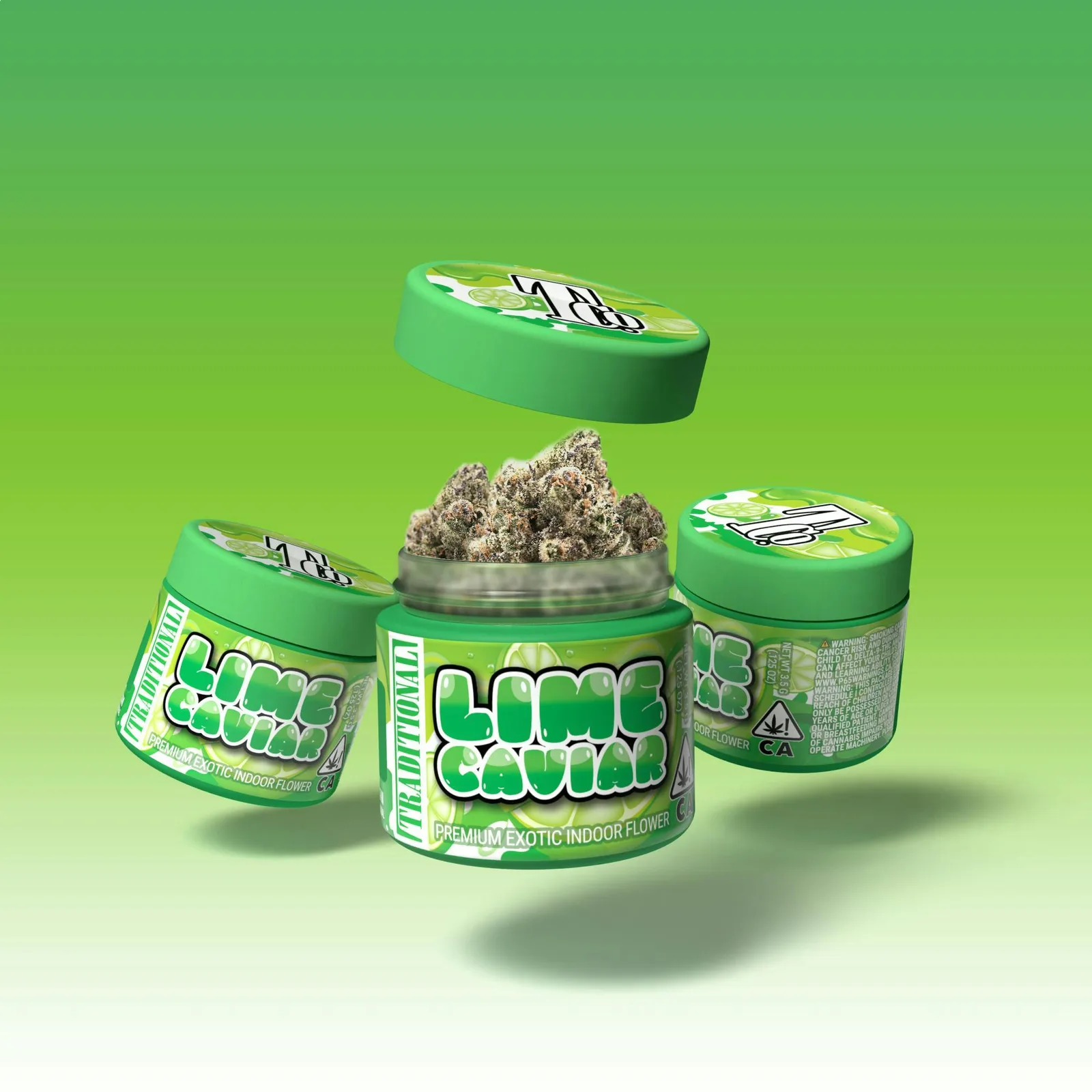 Traditional - Lime Caviar 3.5g