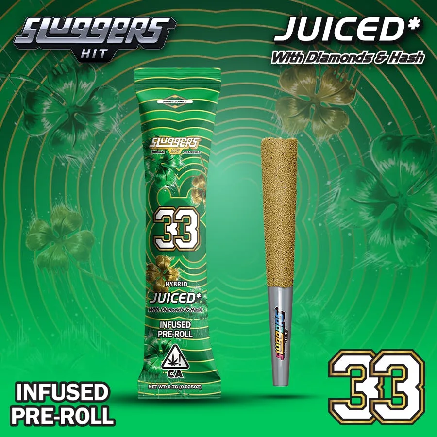 Sluggers - Infused Preroll - 0.7g 1pk - 33