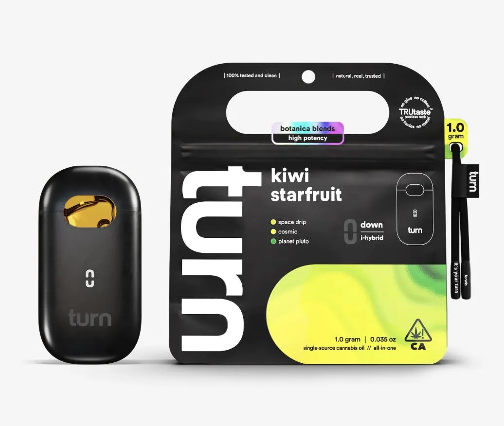 turn | Kiwi Starfruit | Disposable | 1g