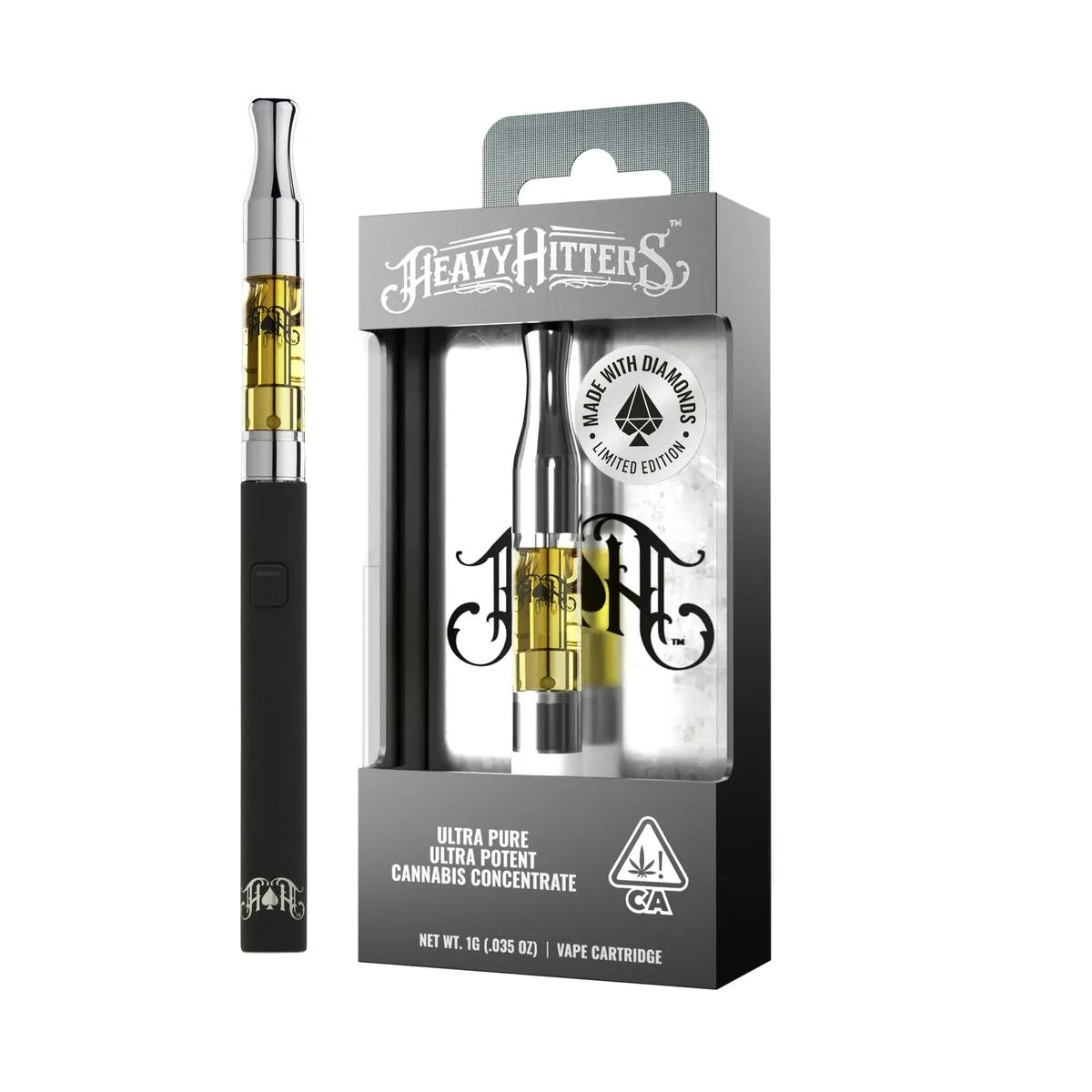 Pineapple Trainwreck Ultra Diamond Cartridges - 1g