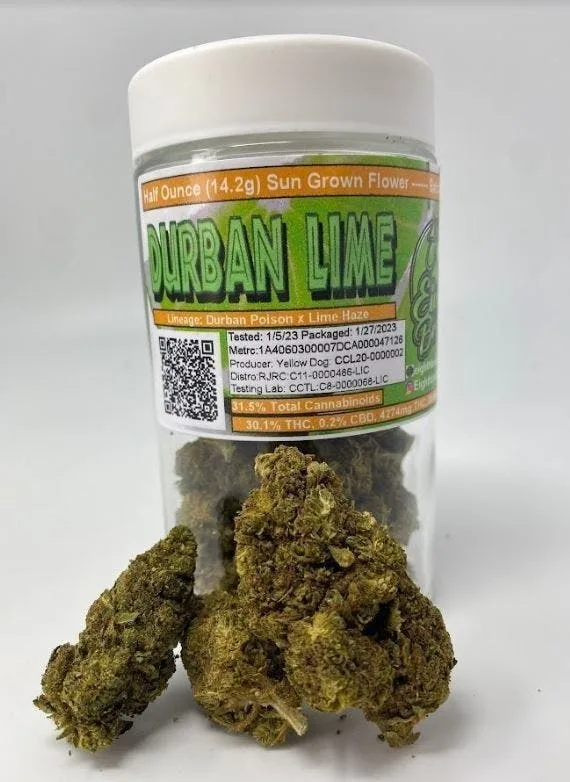 Eighth Brother | Durban Lime | Big Buds Jar | 14g
