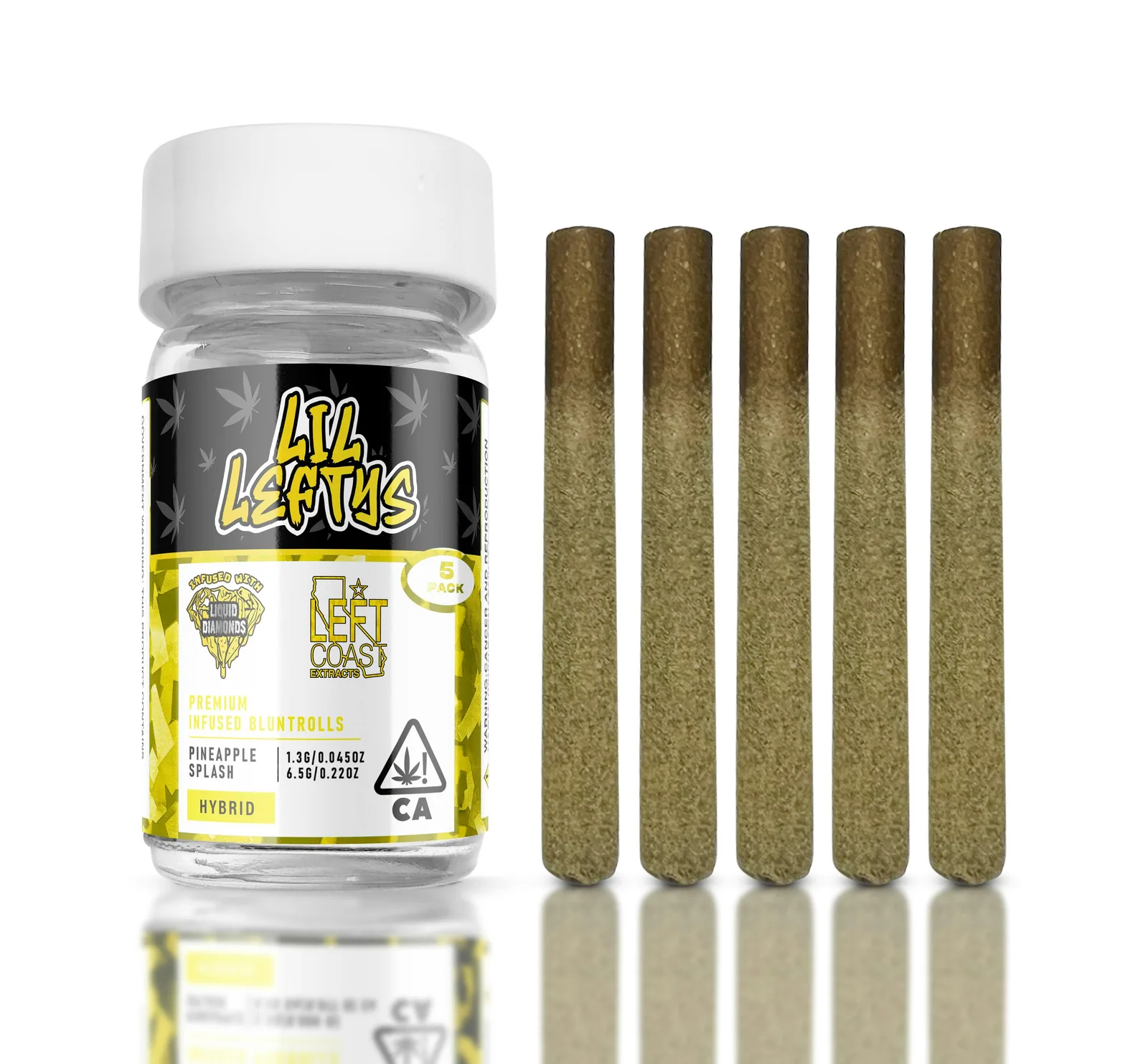 Lil Lefty's - MINI BLUNTS - Pineapple Splash